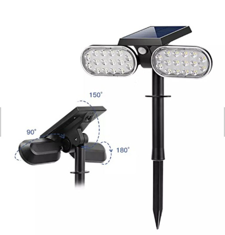 Διακοσμητικά Solar Garden Lights Bollard Αδιάβροχο IP65 LED εξωτερικού χώρου γκαζόν