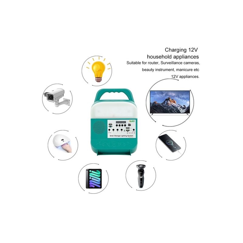 φορητός σταθμός ηλιακής ενέργειας 80W 10000mAh με την ελαφριά γεννήτρια μπαταριών των ΣΥΝΕΧΏΝ USB οδηγήσεων