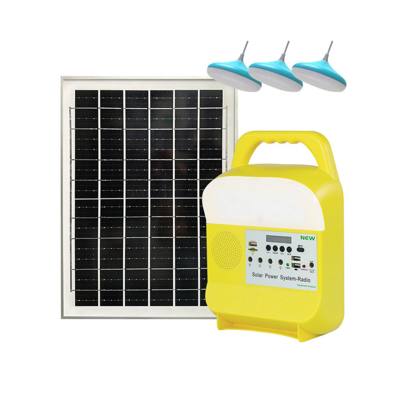 20W/6V φορητοί ηλιακοί βολβοί με την μπαταρία 8000mah για τον υπαίθριο φωτισμό