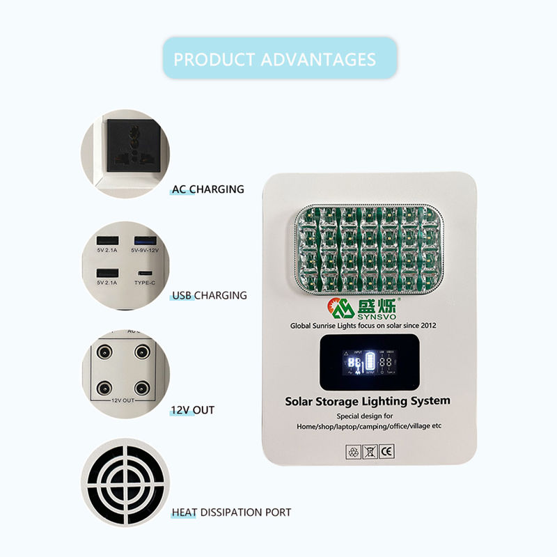 180W/300W Ηλιακό Πίνακα Συστήματα Ενέργειας IP65 Κουτί Διασύνδεσης Off Grid Υβριδικός Ηλιακός Μετατροπέας