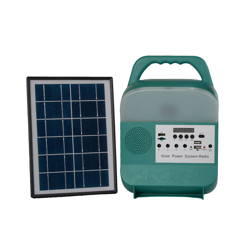 6000mah λαμπτήρας ηλιακών κήπων ελαφριών 5 Watt οδηγήσεων ηλιακού πλαισίου για την περιοχή έλλειψης δύναμης