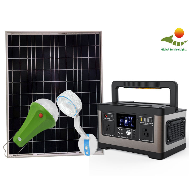 120W LiFePO4 φορητό ηλιακό γεννητριών 1000 ζωής σύστημα εγχώριου φωτισμού κύκλων ηλιακό
