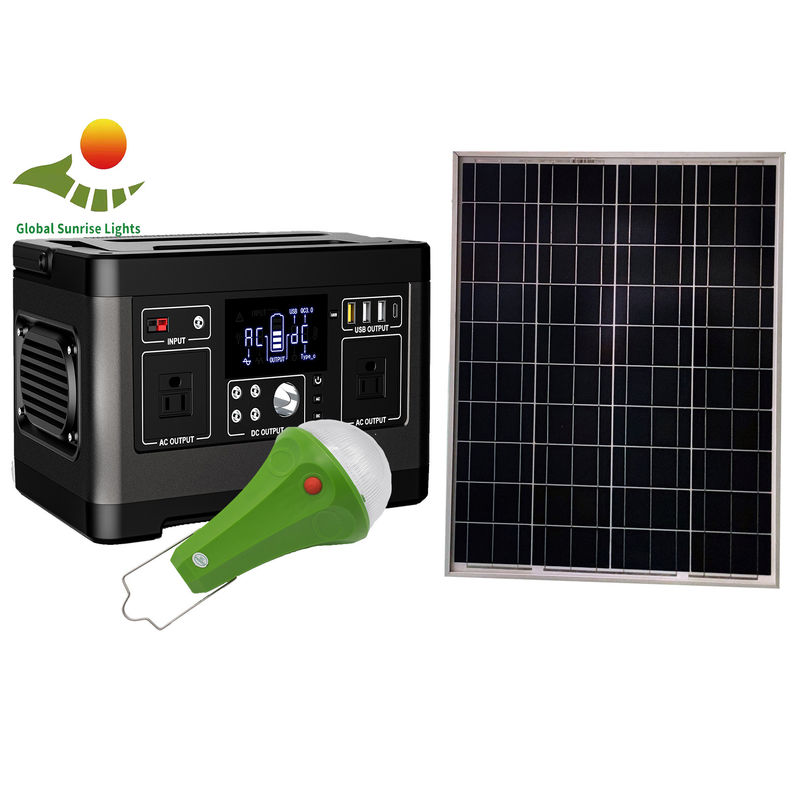 120W LiFePO4 φορητό ηλιακό γεννητριών 1000 ζωής σύστημα εγχώριου φωτισμού κύκλων ηλιακό