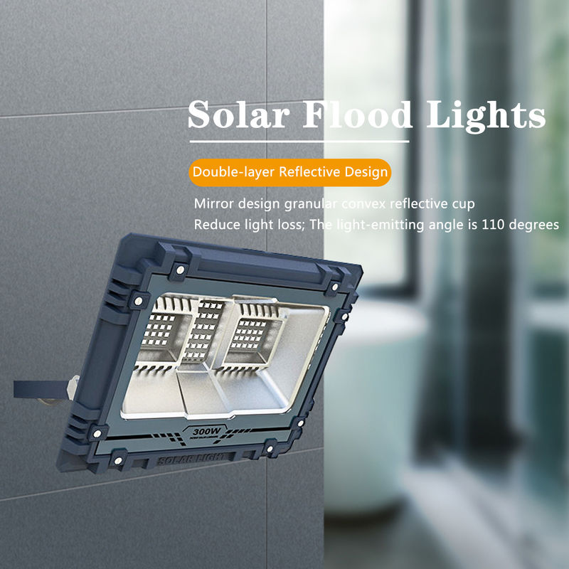 Super Bright Solar Street Light Ισχυρό RGB Solar Led Flood Light Εξωτερικός φωτισμός με τηλεχειριστήριο