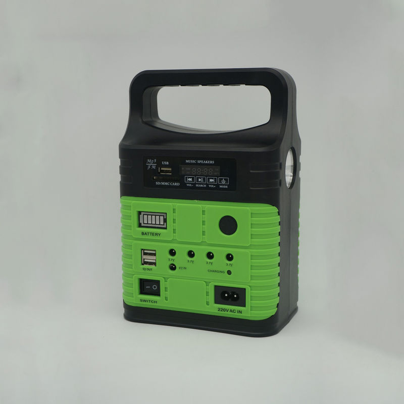 7500mah φορητή εξάρτηση συστημάτων ηλιακής ενέργειας με χτισμένος στη ραδιο MP3 μίνι υπαίθρια στρατοπέδευση FM