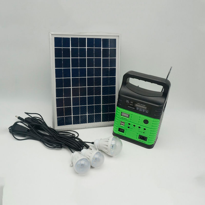 7500mah φορητή εξάρτηση συστημάτων ηλιακής ενέργειας με χτισμένος στη ραδιο MP3 μίνι υπαίθρια στρατοπέδευση FM