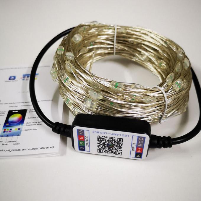 Υπαίθριος αδιάβροχος λαμπτήρας λαμπτήρων USB χαλκού των νέων οδηγήσεων με το διακοσμητικό χονδρικό εμπόριο σειράς λαμπτήρων χρώματος χαμηλής τάσης