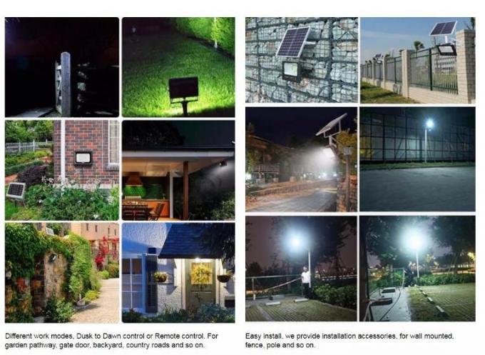 Ηλιακός προβολέας των βιομηχανικών υπαίθριων πινάκων διαφημίσεων προβολέων 40W 60W 100W 150W 200W 300W ασφάλειας ηλιακής ενέργειας IP67 οδηγήσεων ανακλαστήρων