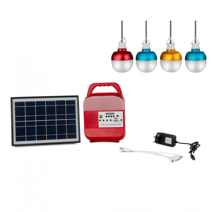 φορητό σύστημα ηλιακής ενέργειας 30W 25W με το ραδιόφωνο FM