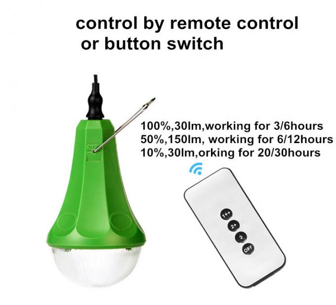 12LED ηλιακή τροφοδοτημένη λειτουργία Dimmable φω'των με το μακρινό ελεγκτή
