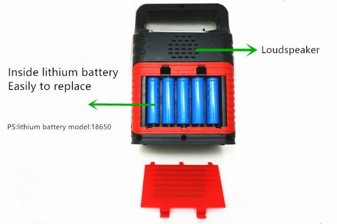 Ελαφρύ σύστημα 8Hours ηλιακής ενέργειας 10 Watt ODM εμπορικό σε 30Hours 6