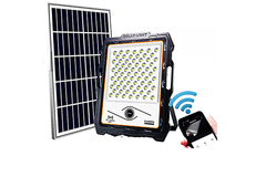 Outdoor Solar Flood Light With CCTV Camera 100W 200W 300W 400W